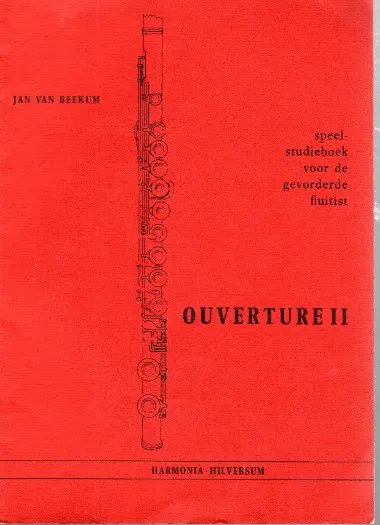 Speel-studieboek v/d gevorderde fluitist,J.van Beekum,zgst