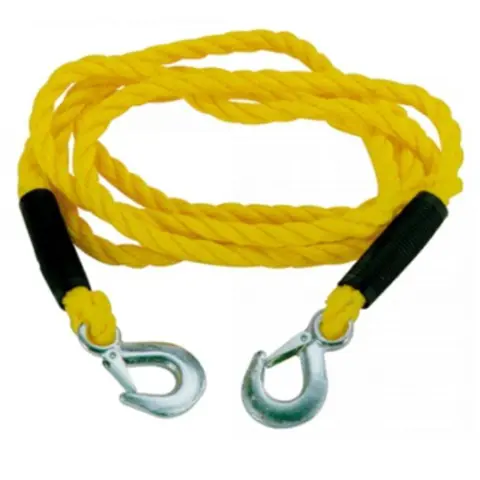 Sleepkabel 5000kg met 2 haken