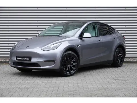 Tesla Model Y Long Range AWD 75 kWh Panorama | Leder Ivoor | NAP |