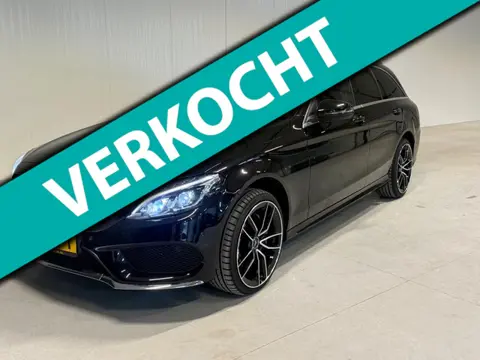 Mercedes-Benz C-klasse Estate 180 AMG line led pdc leer 19 inch
