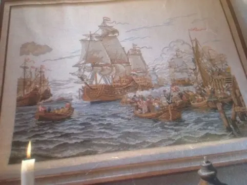 Eva Rosenstand borduurpakket - Zeilschepen 12-794