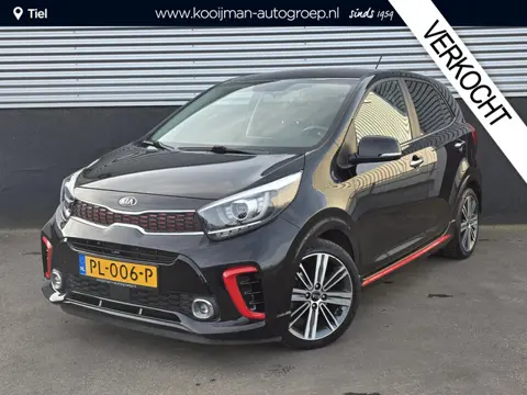 Kia Picanto 1.2 CVVT GT-Line 4- Cilinder! Navigatie, Lederen bekleding, Stoel- & Stuurwiel verwarmd,
