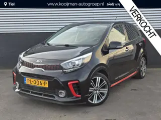 Kia Picanto 1.2 CVVT GT-Line 4- Cilinder! Navigatie, Lederen bekleding, Stoel- & Stuurwiel verwarmd,