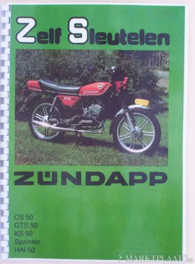 ?Te koop Werkplaatsboek voor bijna elke ZUNDAPP &amp;