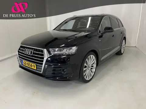 Audi Q7 3.0 TDI quattro S Line + 7p Bose Alacntara Hemel Trekhaak Pano 22 Inch Luchtvering