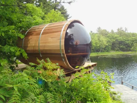 Barrel Sauna, scherp geprijsd. Barrelsauna aanbiedingen.