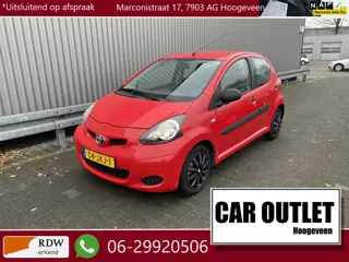 Toyota Aygo 1.0-12V Access INRUILKOOPJE, Goedkoper rijden lukt niet! 5-Drs, A/C & Nieuwe APK – Inrui