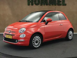 Fiat 500 1.2 Lounge - GROOT MULTIMEDIASCHERM - PARKEERSENSOREN ACHTER - AIRCO - PANORAMADAK - 15 INC