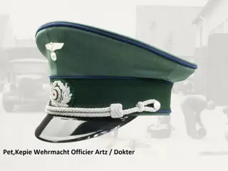 Pet,Kepie,Duitsland,WWII,Wehrmacht,Leger,Artz,Dokter