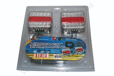 LED-verlichtingset met magneten kabellengte 7,5 + 2,5 m