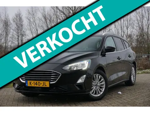 Ford Focus Wagon 1.0 EcoBoost Hybrid Titanium X Business | Panther Black | Carplay/Navi/LED/Winterpa