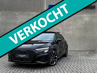Audi A3 Sportback 35TFSI 150pk S-Tronic Competition S Edition S-Line Black Edtion! Pano|Kuipstoelen|