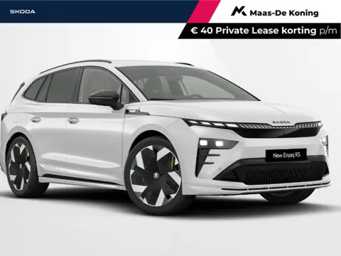 Škoda Enyaq iv RS Elektromotor 250 kW / 340 PK SUV Interieur 'RS Suite zwart' | 21" Vision velgen | 