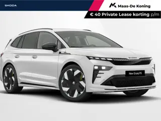 Škoda Enyaq iv RS Elektromotor 250 kW / 340 PK SUV Interieur 'RS Suite zwart' | 21" Vision velgen | 