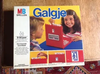 Galgje, MB spel - voor 2 spelers vanaf 8 jaar