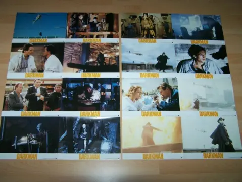 DARKMAN lobbycard set.