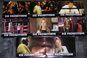 AGAINST THE ROPES lobbycard set.