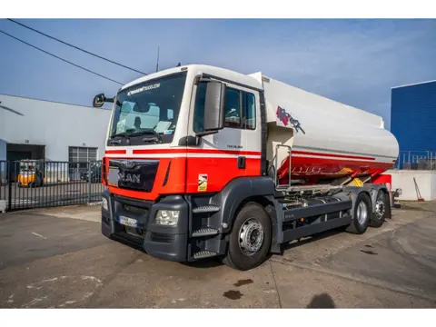 MAN TGS 26.360 + ALU 19.000L+6COMP (bj 2016, automaat)