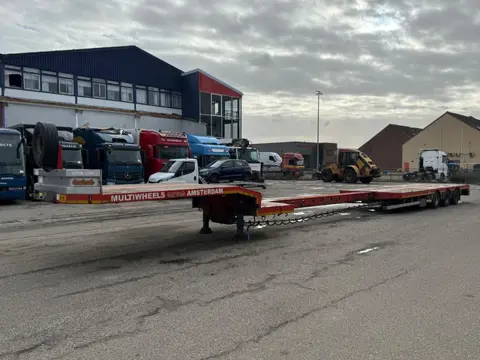 Nooteboom 3 AXLE LAST AXLE STEERING, 6,8 M EXTENDABLE