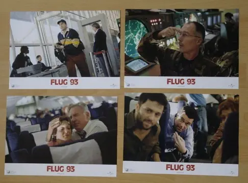 UNITED 93 lobbycard set.