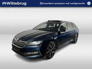 Škoda Superb Combi 1.4 TSI iV Laurin & Klement / AUTOMAAT/ PANO/ TREKHAAK/ LEER/ STOELVENTILATIE/ EL
