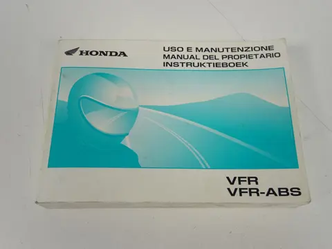 INSTRUCTIEBOEKJE Honda VFR 800 I 2002 - 2013