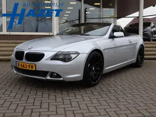 BMW 6-serie Cabrio 645Ci 8-CILINDER 333 PK AUT. *TOP STAAT* + 20 INCH | LEDER | SPORSTOELEN | MEMORY
