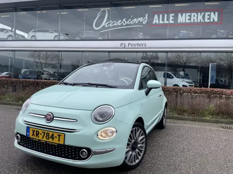 Fiat 500 0.9 TwinAir Turbo Collezione met schuif/kanteldak Airco - Cruise control - parkeersensor ac