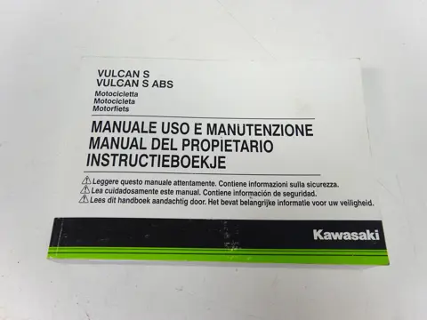 INSTRUCTIEBOEKJE Kawasaki 650 Vulcan S 2015 - 2019