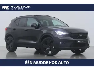 Volvo XC40 B3 Ultra Black Edition | Panoramadak | ACC | Trekhaak | 360° Camera | Stoel+Stuurverwarmi
