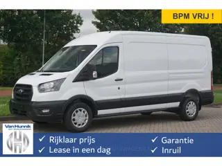 Ford Transit 350L 130PK L3H2 Trend AUT BPM VRIJ!! Clima, 12" Sync 4 Navi, 270º deur, Trekhaak!! NR. 