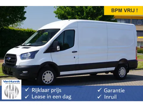 Ford Transit 350L 130PK L3H2 BPM VRIJ!! Airco, Cruise, Camera, 270Gr Deur!! NR. 132