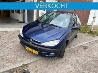 Peugeot 206 1.4 5DRS NETTE 206 AIRCO&APK RIJDT SCHAKELD PERFECT..