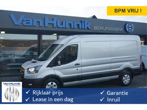 Ford Transit 350L 130PK AUT L3H2 BPM VRIJ!! Sync4 Navi, 360 Camera, LM Velg, Trekhaak!! NR. A65