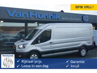 Ford Transit 350L 130PK L3H2 BPM VRIJ!! Sync4 Navi, 360 Camera, LM Velg, Trekhaak!! NR. A101