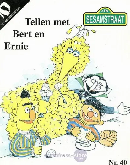 Karin Bouma ~ Sesamstraat 40: Tellen met Bert en Ernie