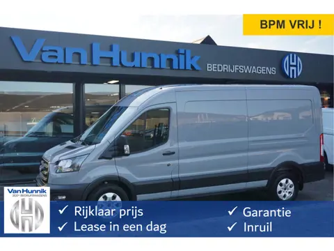 Ford Transit 350L L3H2 Trend AUT-10 RWD 165PK BPM VRIJ 3.5T Trekhaak, Navi, Adap. Cruise, 360° Cam!!
