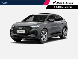 Audi Q4 Sportback e-tron 40 S Edition 204 PK · Trekhaak elek. wegklapbaar · Stuurverwarming · Glazen