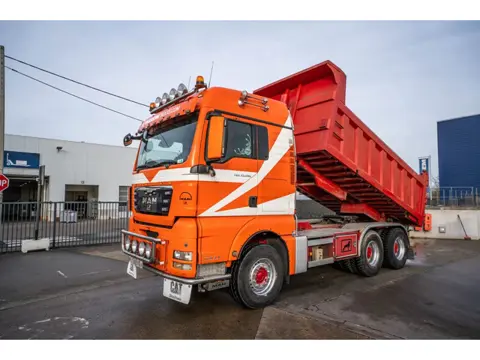 MAN TGX 33.540 BB - TIPPER + TRACTOR (bj 2010)