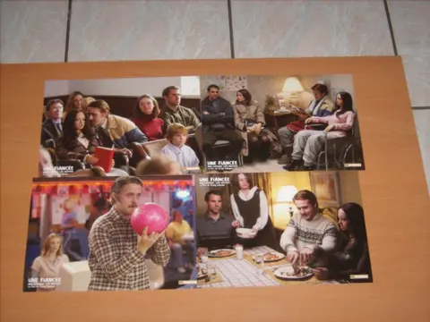 LARS AND THE REAL GIRL lobbycard set.