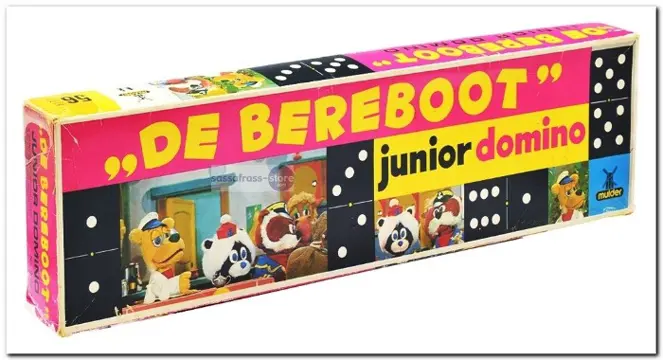 Vintage "De Bereboot" Junior Domino - Mulder