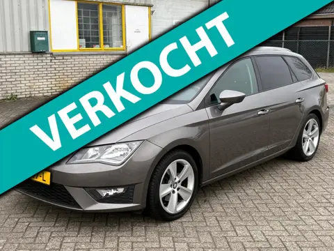 Seat Leon ST 1.4 TSI 150 PK 6 BAK Bj 2016 FR Sport 1e Eig Weinig Km,s 89.366 Ecc Leder Navi Pdc Crui