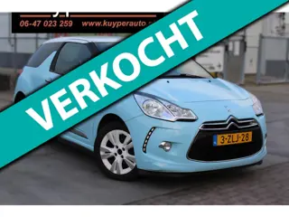 Citroen DS3 1.6 VTi So Chic automaat leder navi parkeersensoren trekhaak AIRCO