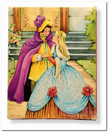 Houten Mulder puzzel no. 9071F (Assepoester) - 12 Stukjes