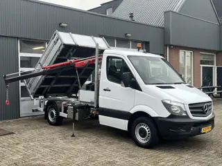 Mercedes-Benz Sprinter 313 2.2 CDI 366 Kipper Laadkraan Maxilift Trekhaak 3500kg Airco 3 persoons Ki
