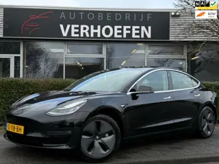 Tesla Model 3 Standard RWD Plus 60 kWh - ZWART LEDER STOEL VERW - PARK CAMERA - DUBBEL PANORAMA !