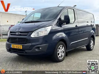 Ford Transit Custom 270 2.2 TDCI L1H1 Limited | € 4.450,- NETTO! | Leder | Bijrijdersbank | Airco | 
