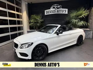 Mercedes-Benz C-klasse Cabrio 180 Edition AMG navi cruise stoelverw Alcantara