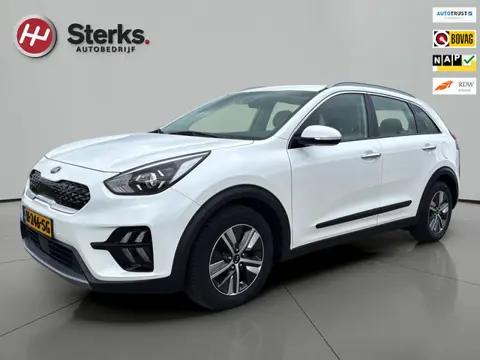 Kia Niro 1.6 GDi Hybrid DynamicLine HYBRID AUTOMAAT HALF LEDER CARPLAY/ANDROID AUTO PARKEERSENSOREN
