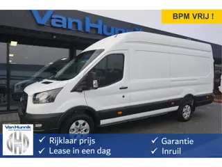 Ford Transit 350L 130PK L4H3 BPM VRIJ!! Navi, 360° Camera, Adap. Cruise, LM Velg!! NR. A173